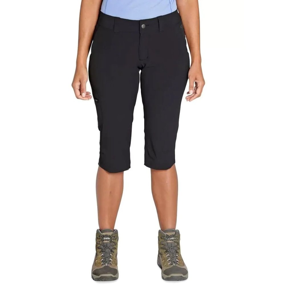 Outdoor Research Womens Ferrosi Capris Size 10 Black